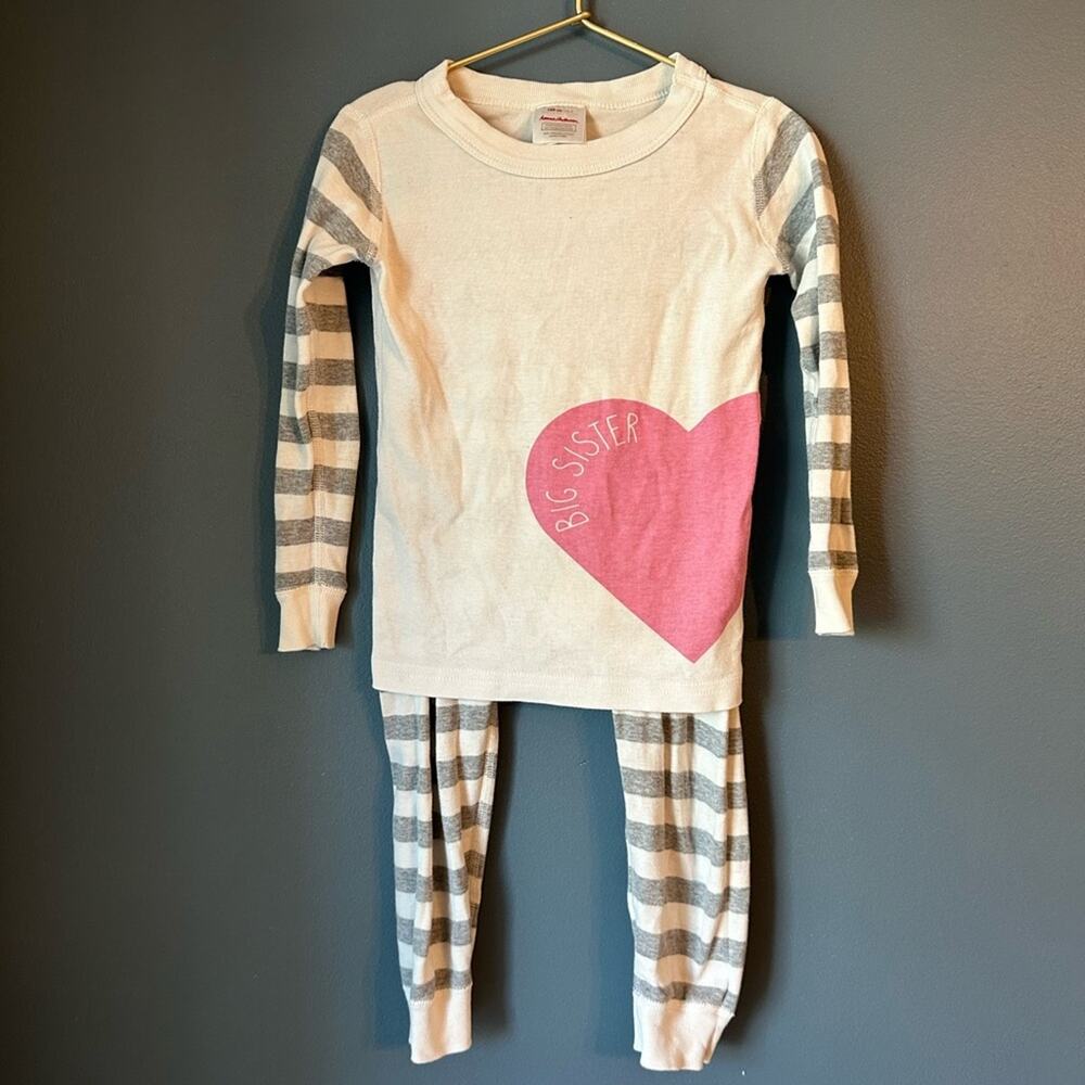 Hanna Andersson big sister long john pajamas